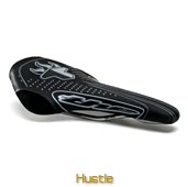 The product saddles Hustle