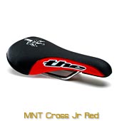 The product saddles MNT Cross Jr Red