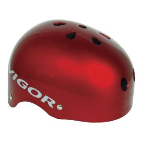 1080 A R gloss red helmet
