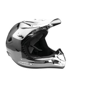 VM2 BC Black chrome vamoose helmet