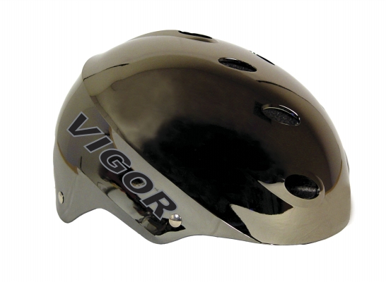 ROY BKROME blk chrome helmet