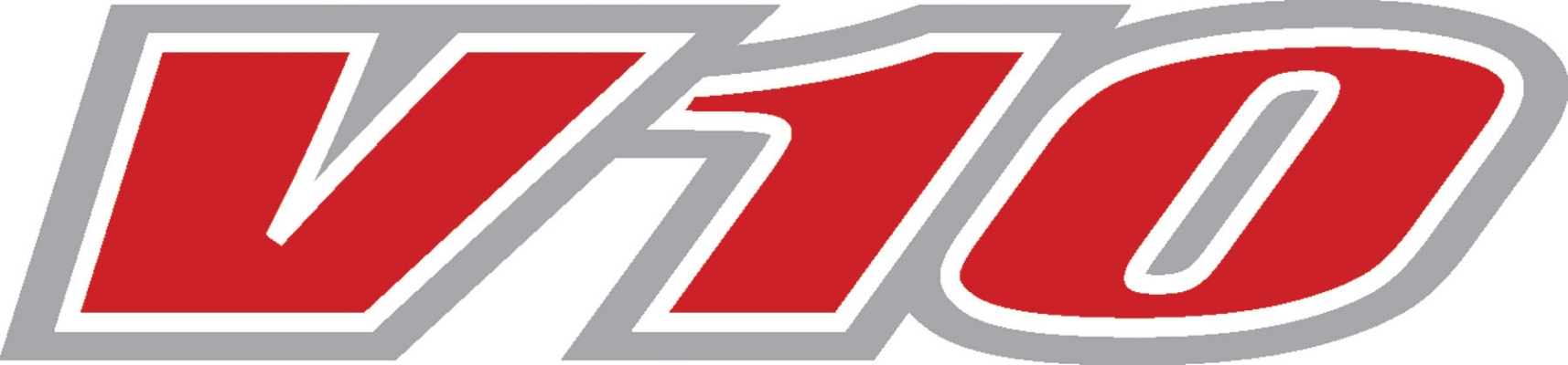 v10 logo helmet